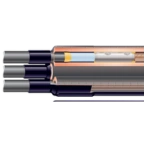 Medium Voltage 3 Core XLPE Cable Joint Cross Section View suppliers